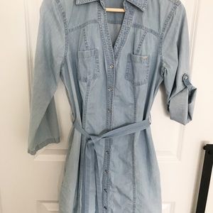 Guess Jean Shirt Dress